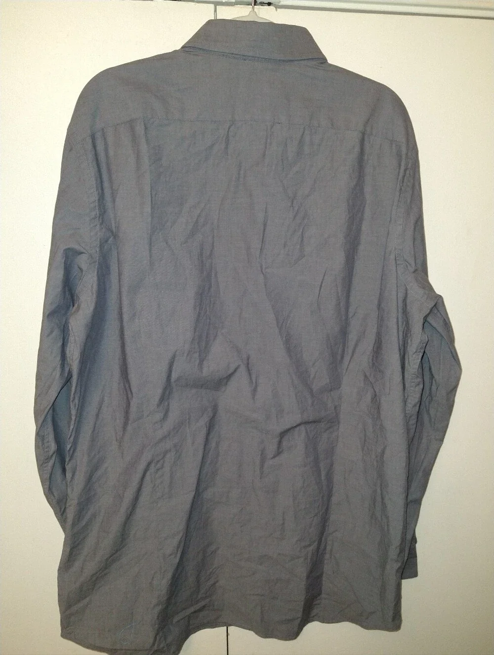 Banana Republic Stretch Slim Fit Long Sleeve Button Up Shirt Men's sz XL Tall.